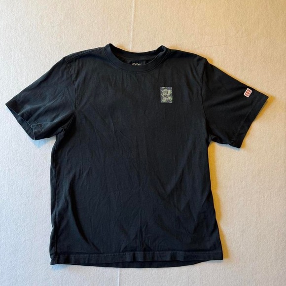 Other - Black Topo Athletic T-shirt with camouflage patch Size M